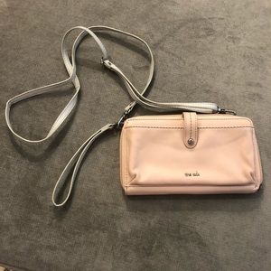 The Sak leather cross body wallet